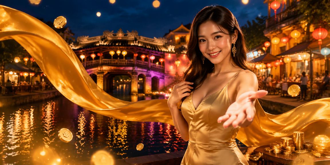 Không khí chợ đêm Hội An – người dùng VIP nhận thưởng đặc biệt qua app